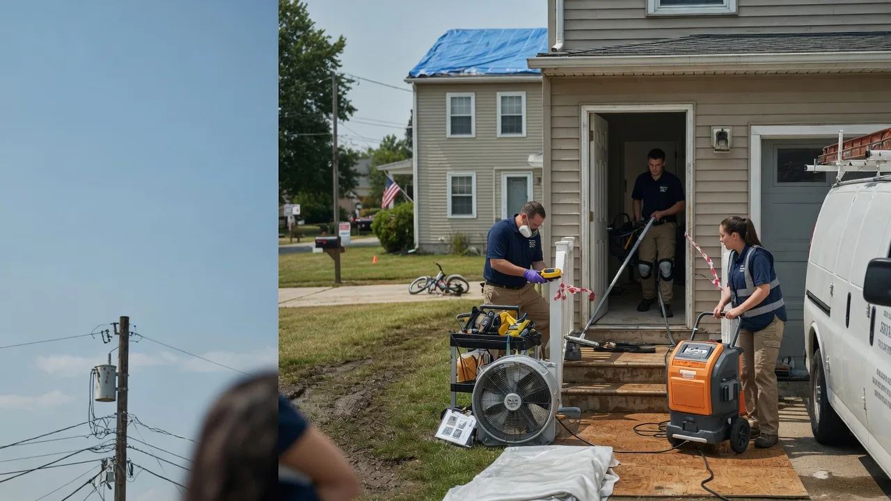 Water Damage Repair in Harmony, MN near me